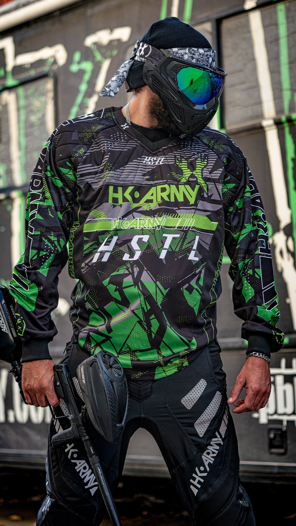 HK Army HSTL Line Jersey - Slime - Large