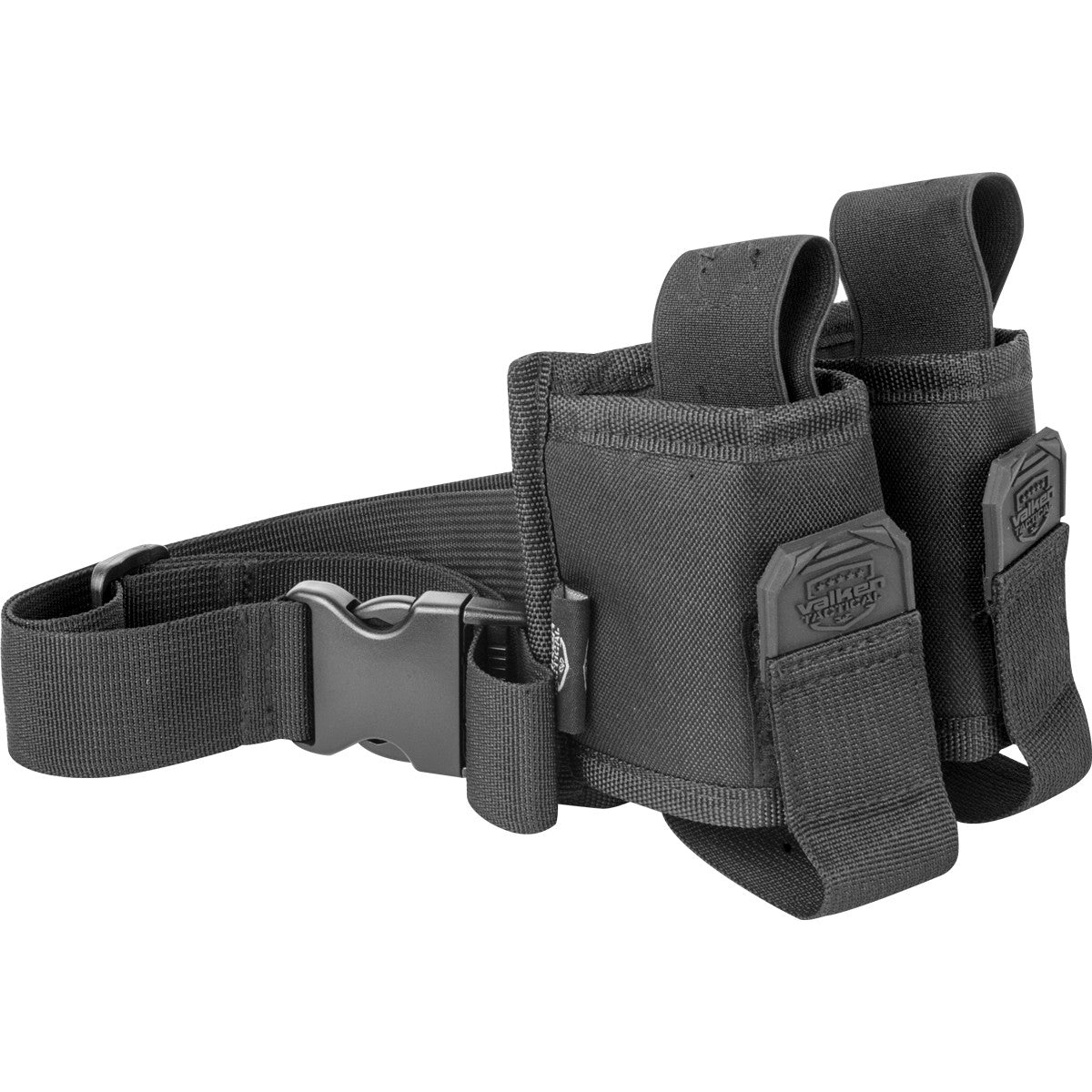 Valken Paintball Gotcha 2 Pod Pouch with Belt - 50 Cal - Black