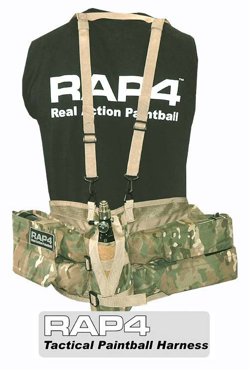 Paintball Harness Eight Color Desert