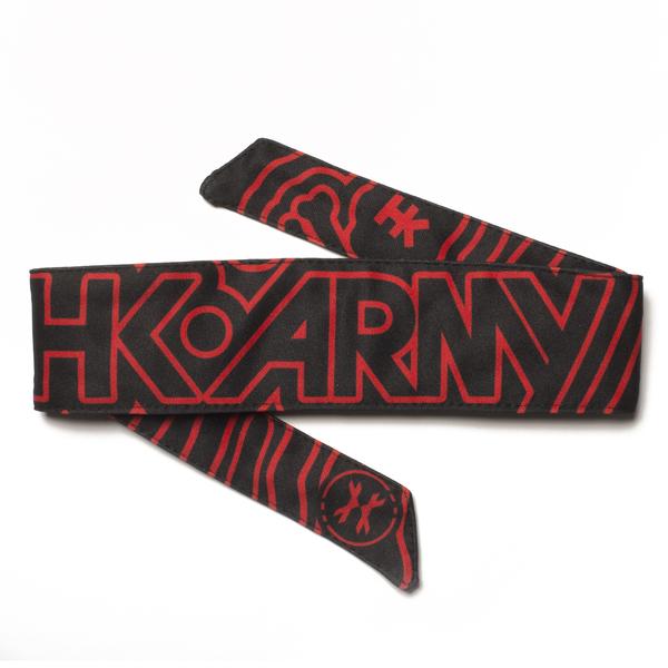 HK Army Pulse Red Headband