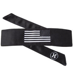 HK Army USA Flag Black/White Headband