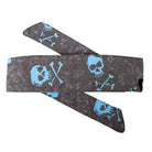 HK Army Hostilewear Vintage Headband - Bones Blue