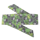 HK Army Hostilewear Vintage Headband - Skulls Neon