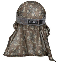 HK Army Hostilewear Headwrap - Forest Snakes / Tan Mesh