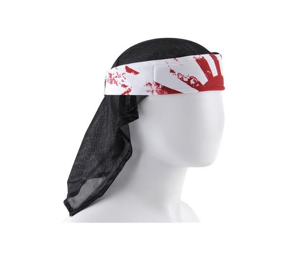 HK Army Rising Sun White Headwrap