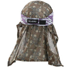 HK Army Hostilewear Headwrap - Purple Snakes / Tan Mesh