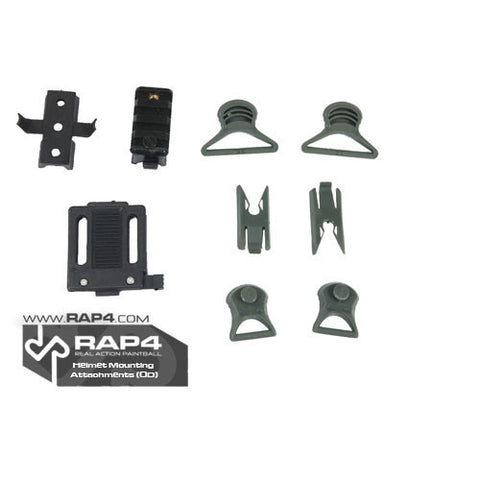 Helmet Mounting Attachment Olive Drab