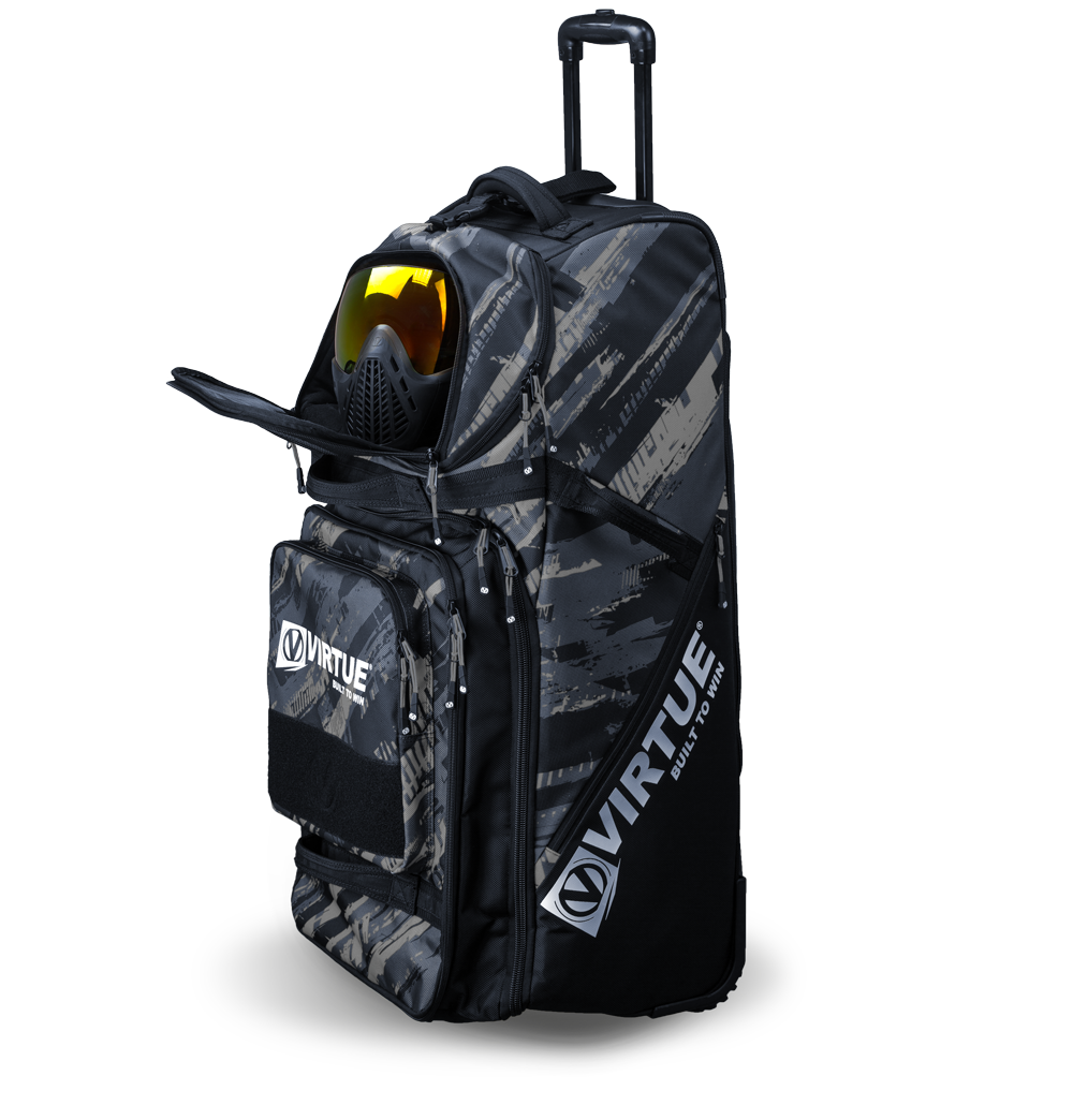 Virtue High Roller V2 Paintball Gear Bag Gray