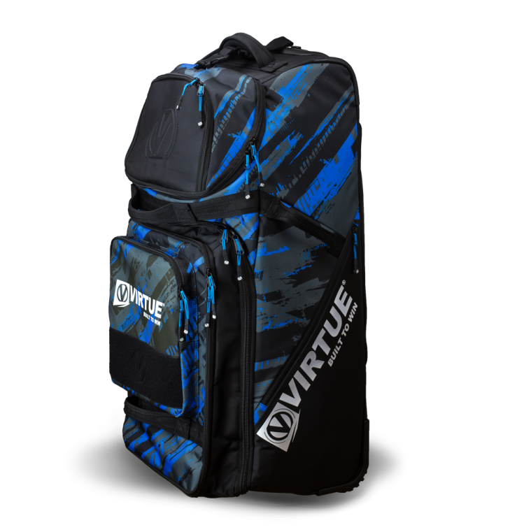 Virtue High Roller V2 Paintball Gear Bag Cyan