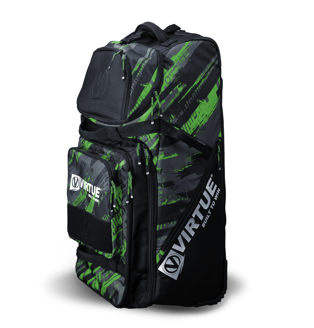 Virtue High Roller V2 Paintball Gear Bag Green