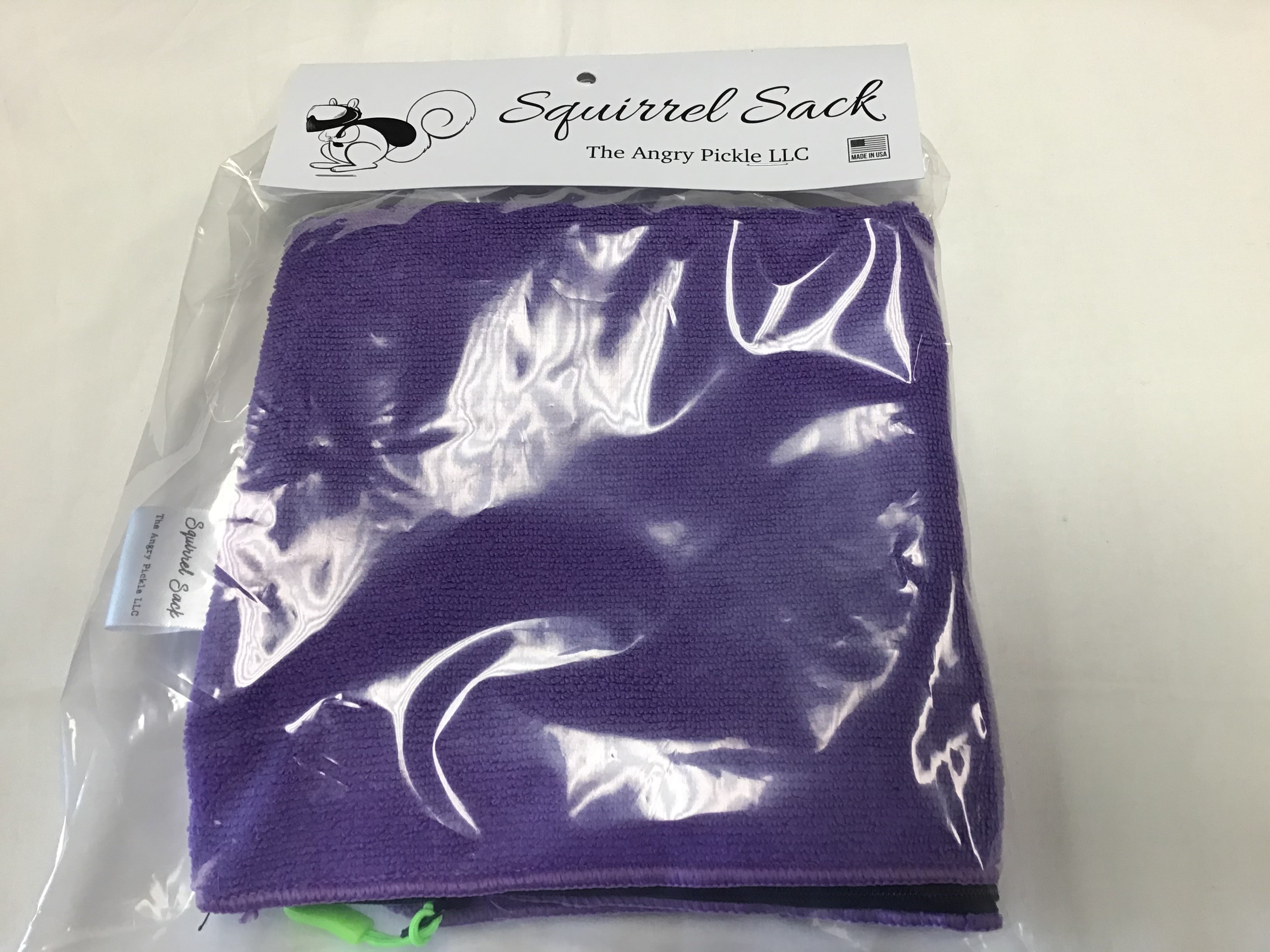 Squirrel Sack Microfiber Bag - Purple