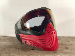 Used Virtue Vio XS Paintball Mask - Black / Red