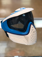 Vio Extend Paintball Mask - White / Cyan / Purple