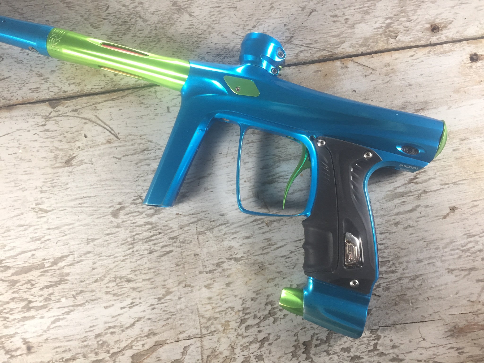 USED SP Shocker RSX - Teal - Lime