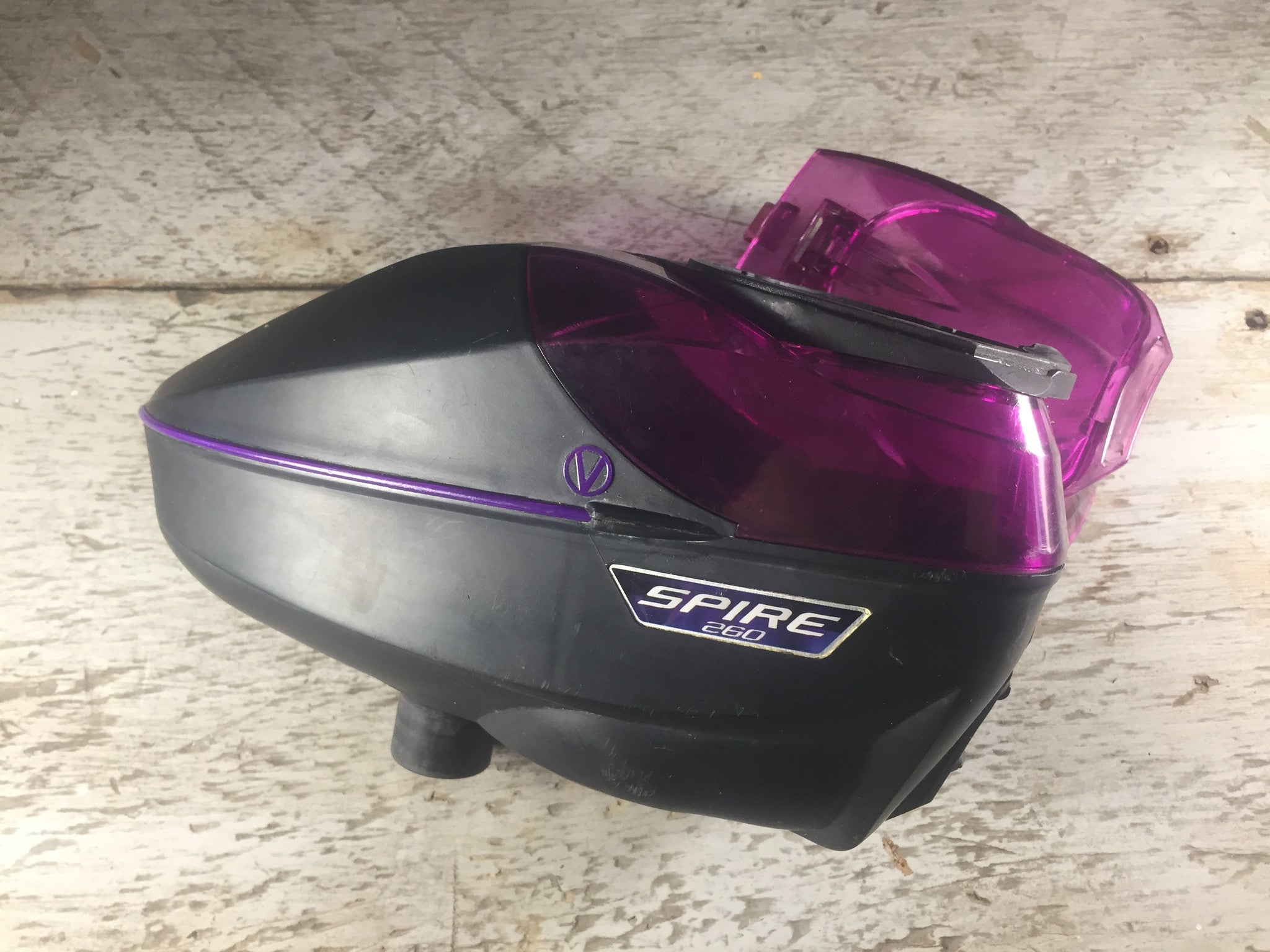 USED Virtue Spire 260 - Purple - Black - With Crown SF