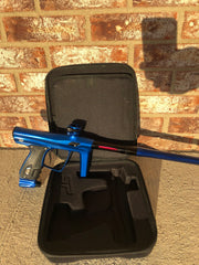 Used Shocker RSX Paintball Gun - Polished Blue