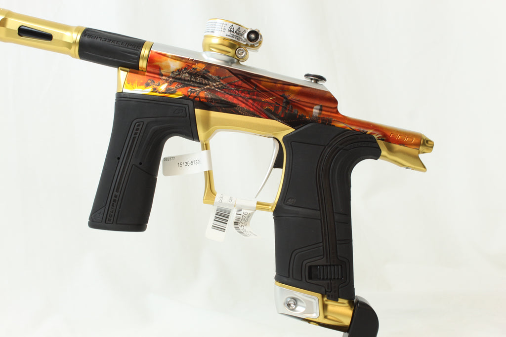 Planet Eclipse Ego LV2 Paintball Gun - LE Fire Dragon w/ Gold Accents *Only 10 Made*