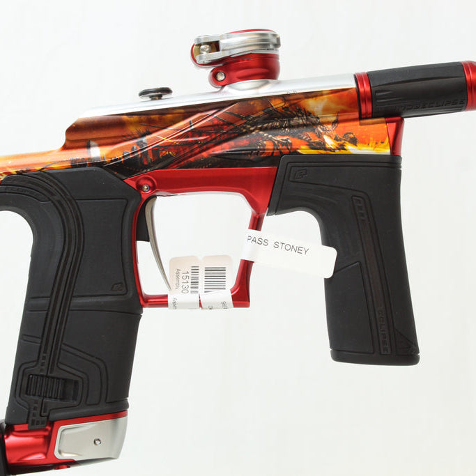 Planet Eclipse Ego LV2 Paintball Gun - LE Fire Dragon w/ Red Accents *Only 10 Made*