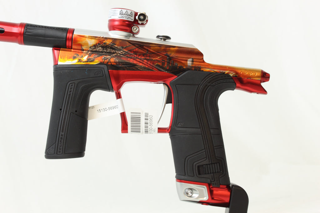 Planet Eclipse Ego LV2 Paintball Gun - LE Fire Dragon w/ Red Accents *Only 10 Made*