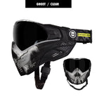 Infamous Push "Clear" Ghost Skull LE Paintball Mask