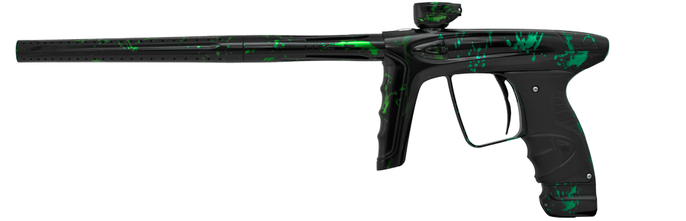DLX Luxe Ice - Gloss Black / Lime / Turquoise Splash