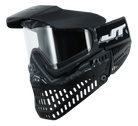 JT Proflex Paintball Mask - LE Bandana Series - Black w/ Clear & Smoke Lens