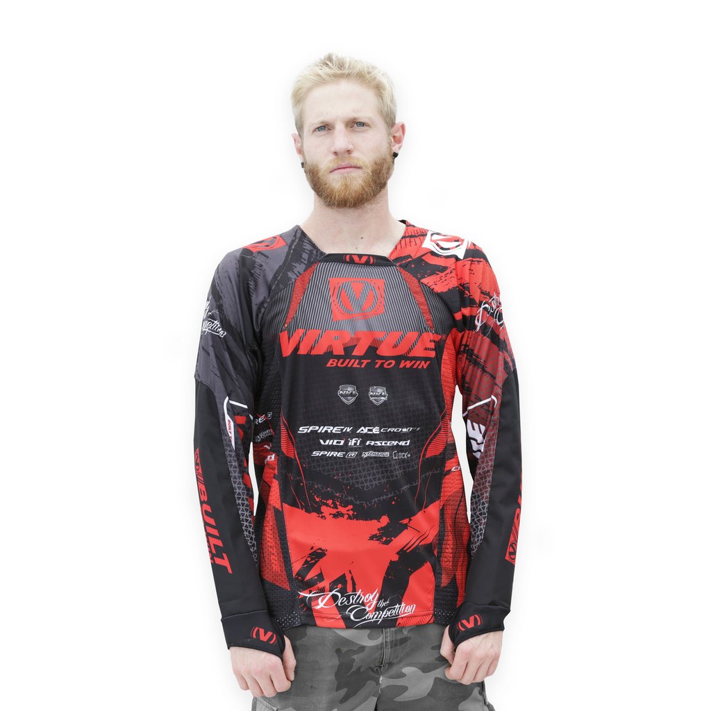 Virtue Pro Paintball Jersey - Red