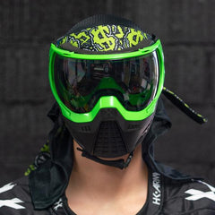 HK Army KLR Goggle - Blackout - Neon Green