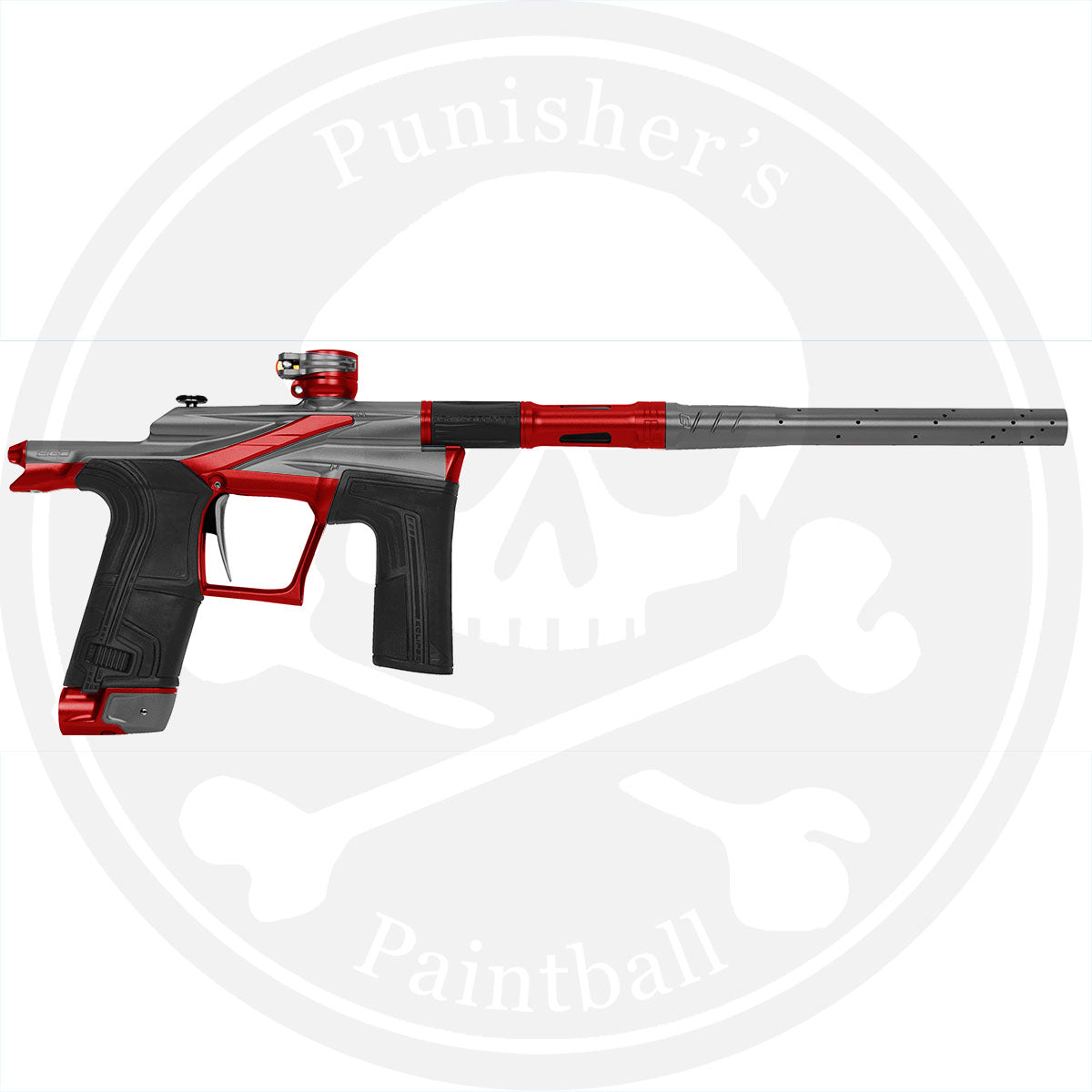 Planet Eclipse Ego LV2 Paintball Gun - Dark Grey w/ Red – Punishers  Paintball