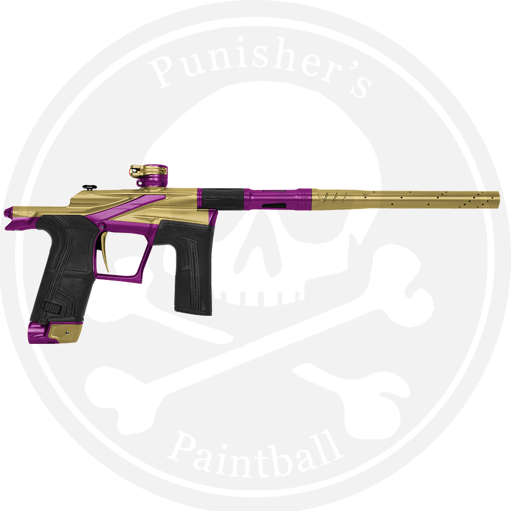 Planet Eclipse Ego LV2 Paintball Gun - Gold w/ Purple Accents *Pre-Order*