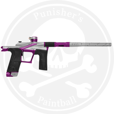 Planet Eclipse Ego LV2 Paintball Gun - Silver w/ Purple Accents *Pre-Order*