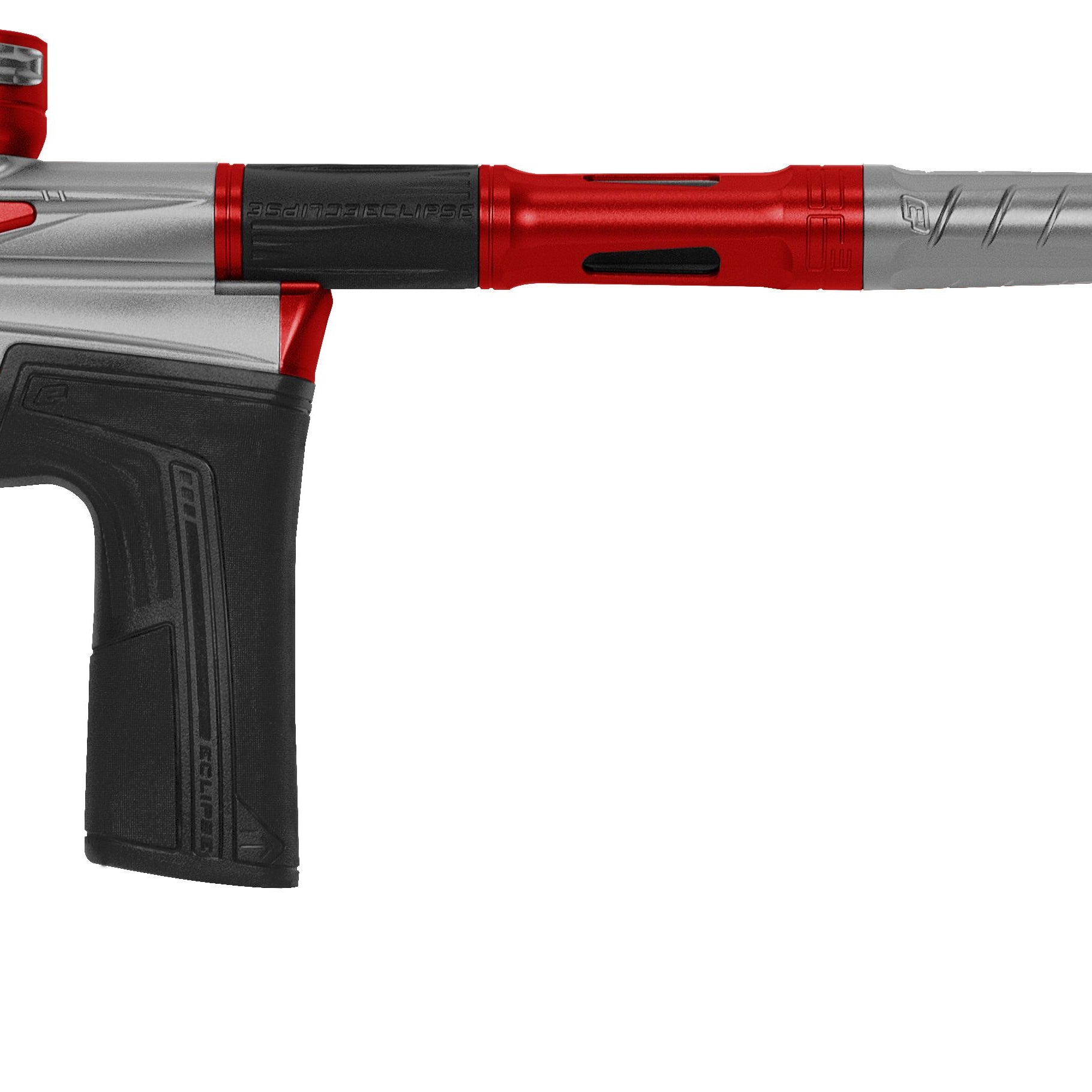 Planet Eclipse Ego LV2 Paintball Gun - Revolution (Light Grey/Red)