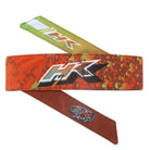 HK Army Retro "Liquid" Orange/Lime Headband