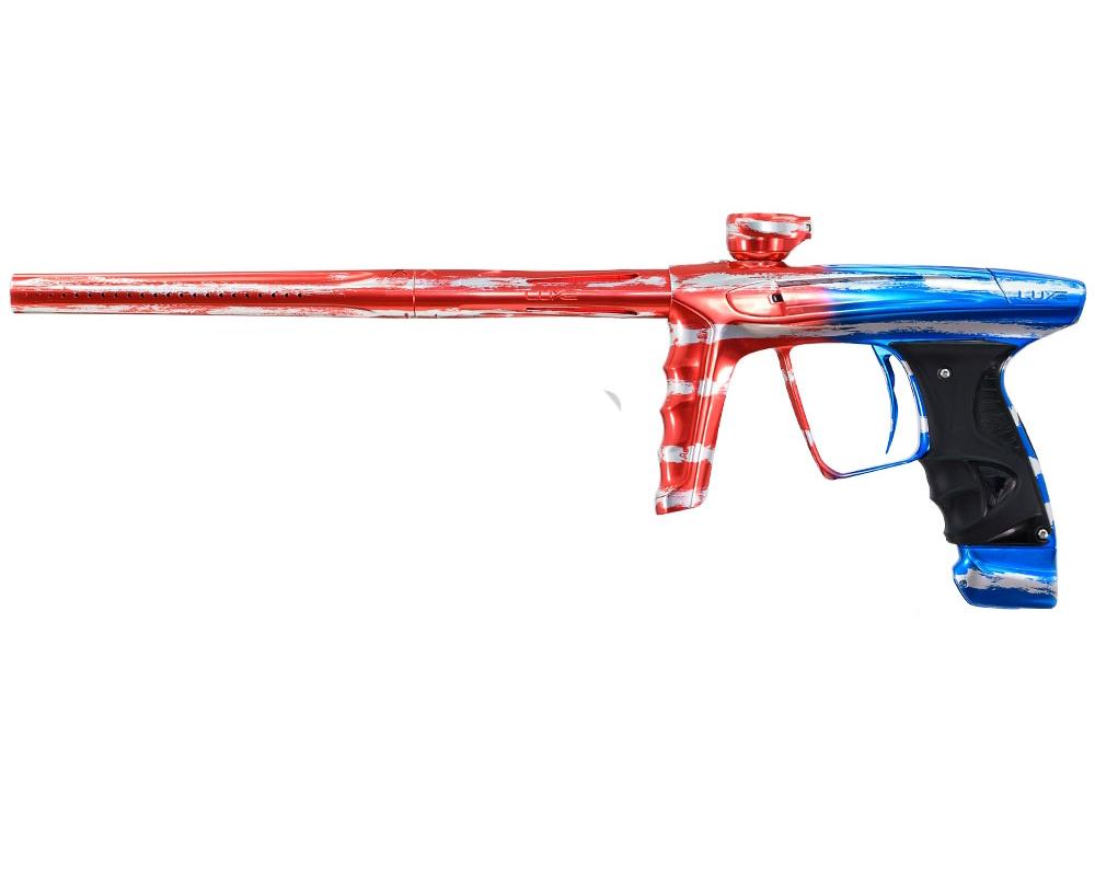 DLX Luxe X Paintball Gun - Patriot Splash