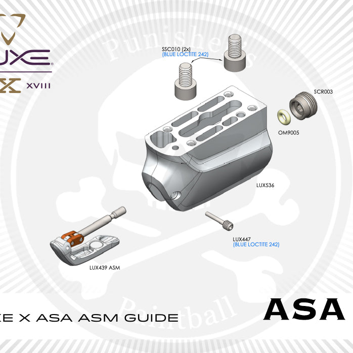 DLX Luxe X ASA System Parts Picker - Pick the Part You Need!