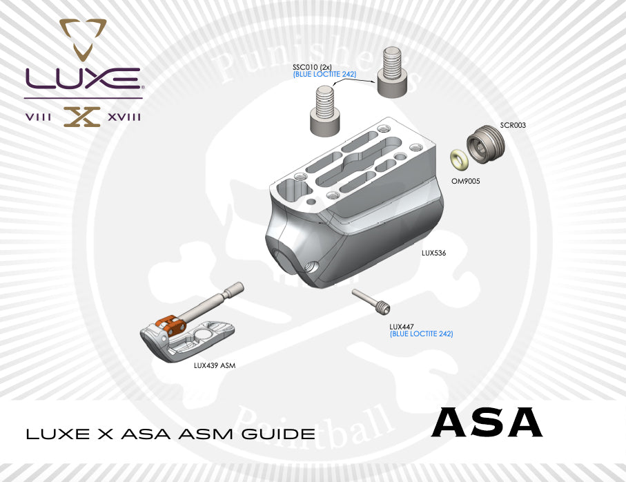 DLX Luxe X ASA System Parts Picker - Pick the Part You Need!