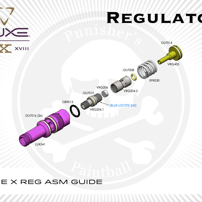 DLX Luxe X Regulator System Parts Picker - Pick the Part You Need!