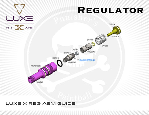 DLX Luxe X Regulator System Parts Picker - Pick the Part You Need!