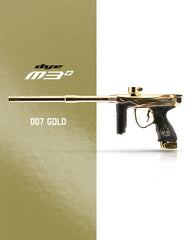 Dye M3+ Paintball Gun - 007 Gold Polished