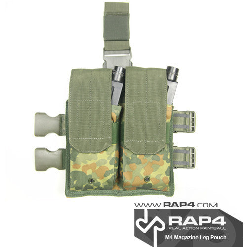 M4 Magazine Leg Pouch German Flecktarn