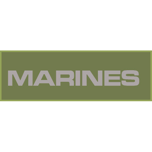 Marines Patch Large (Olive Drab)