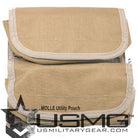 TAN Small Double Utility Pouch