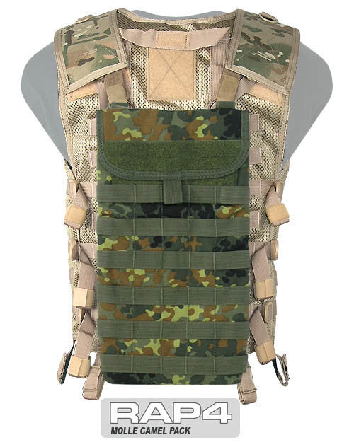 MOLLE Camel Pack German Flecktarn