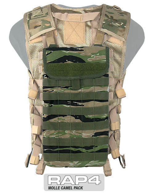 MOLLE Camel Pack Tiger Stripe