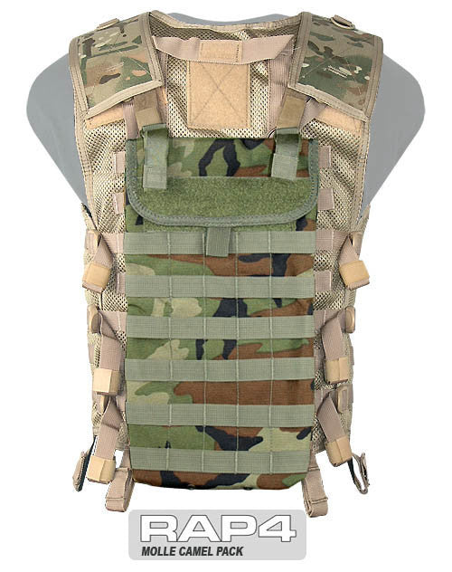 MOLLE Camel Pack Woodland