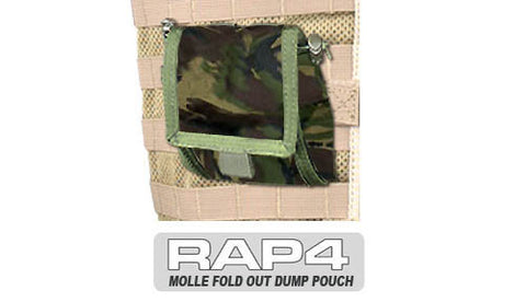 Fold Out Dump Pouch British DPM