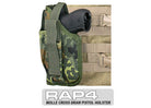 Cross Draw Holster Left Hand Small German Flecktarn