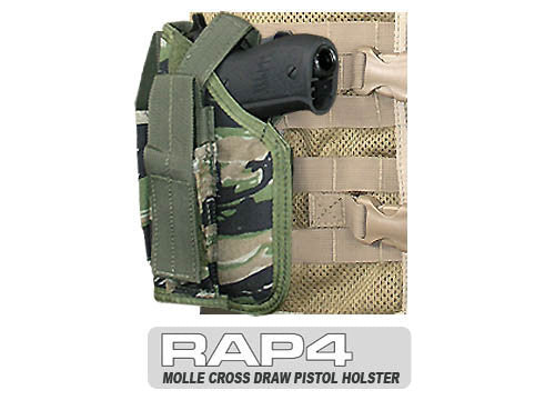 Cross Draw Holster Left Hand Small Tiger Stripe