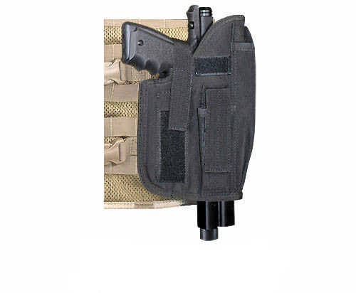 BLACK Cross Draw Holster Right Hand Large