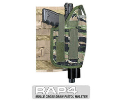 Cross Draw Holster Right Hand Large Tiger Stripe